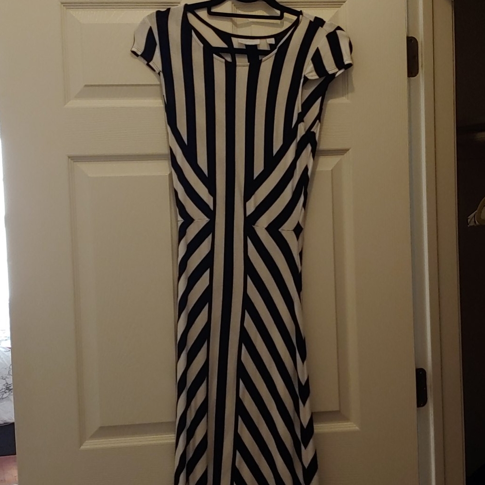 **sold** Striped maxi dress